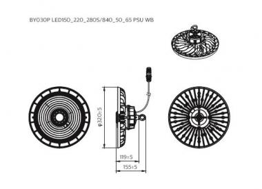 PHIL Ledinaire Basic-Highbay BY030P IP65 