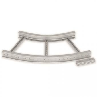 Flachbogen 45  halogenfrei grau 85x600 R 