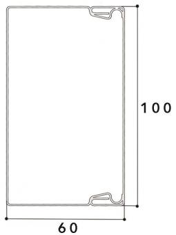 GGK Lfs-Installationskanal   LFS60X100RW 
