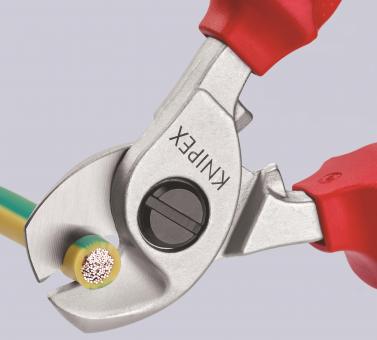 Knipex VDE-Kabelschere 165mm     9516165 