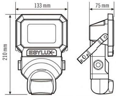 Esylux AFL SUN LED 10W 3K     EL10810039 