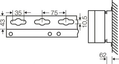 HENS Montageschiene              MI MS 2 