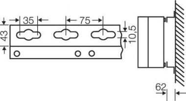 HENS Montageschiene              MI MS 2 