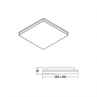 Brumberg LED-Anbauleuchte 230 V 12514073 