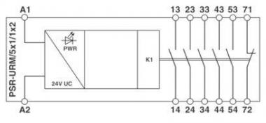 Phoenix        PSR-SCP- 24UC/URM/5X1/1X2 