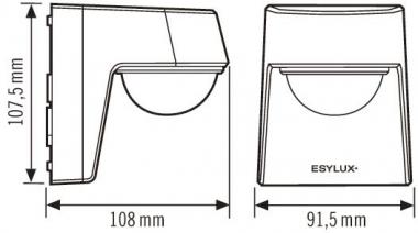 Esylux DEFENSOR MD 200° 24 IR EM10025365 