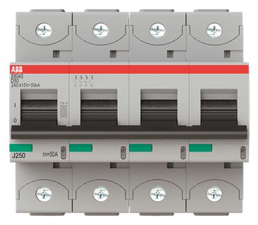 ABB Hochl.-Sicher.-a., 400VAC= S804S-D50 
