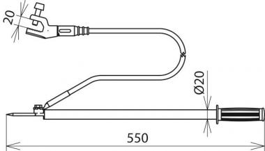 DEHN Entladevorrichtung m. EV TES 465 EK 