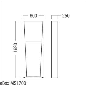 Zumtobel      ONLITE central eBox MS1700 