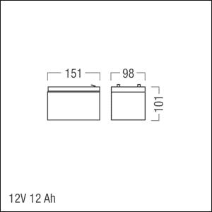 Zumtobel nBox ACCU SET PB 2 pcs 22171154 