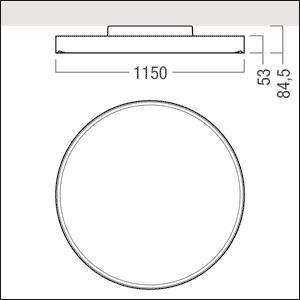 Zumtobel ONDA2 A LRO D1150      42185009 
