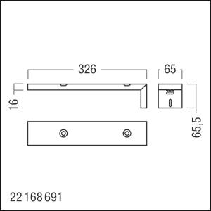 Zumtobel PURESIGN/COMSIGN 150 AW 90° NTx 