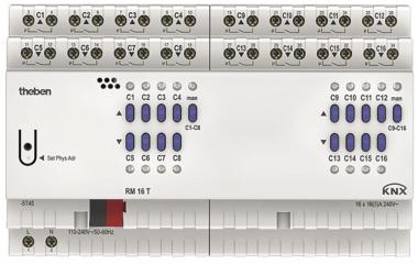 THEB Schalt-/Jalousieaktor   RM 16 T KNX 