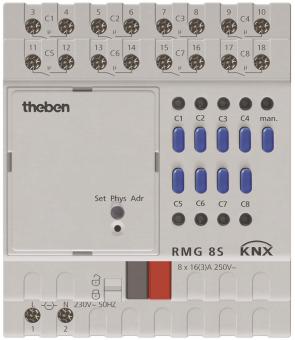 THEB EIB/KNX Schaltaktor     RMG 8 S KNX 