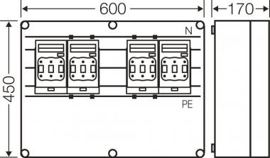 Hensel Mi-NH-Sicherungslast-     Mi 6644 