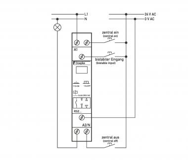 DOEP Stromstoßschalter       RSZ 230-100 