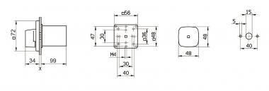 ET Wende Polumschalterr   V3N WP-F3-B-SI 
