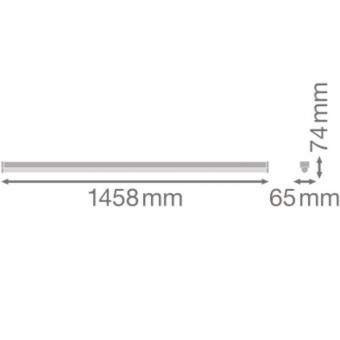 Ledvance LN UO DA 1500 P 48W CS WT DALI 