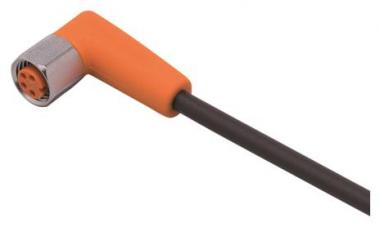 IFM Kabeldose abgewinkelt M8 4-   EVM033 