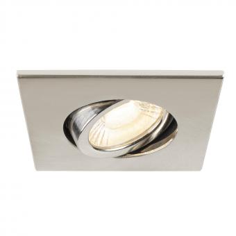 SLV Abdeckring Farbe Alu eckig   1007186 