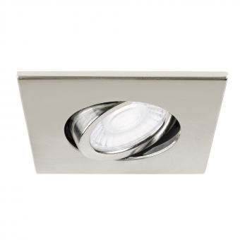 SLV Abdeckring Farbe Alu eckig   1007186 