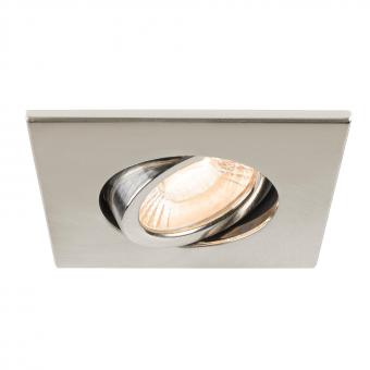 SLV Abdeckring Farbe Alu eckig   1007186 