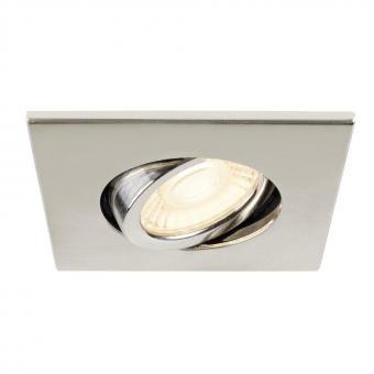 SLV Abdeckring Farbe Alu eckig   1007186 