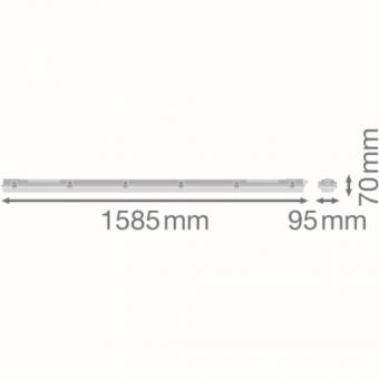 Ledvance DP HOUSING 1500 P 2XLAMP MT 