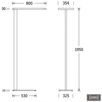 LTS Piano    PIANO-S 080.0840/DIM SILBER 