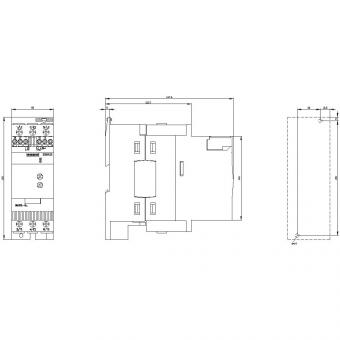 Siemens 3RW30381BB04 Sanftstarter S2 