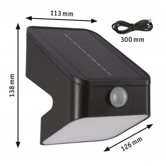 Paulmann Solar LED Wandfluter      94608 