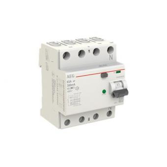 AEG -FI-Schalter 4P Typ B 63A FN463/B300 