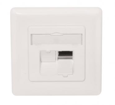 CobiNet 114950 Anschlussdose 2xRJ45 LS 