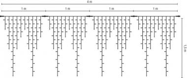 S&H Ersatzstrang f.LED-Giant Ice   58899 