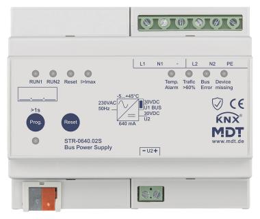 MDT STR-0640.02S KNX Red.Busspannungs- 