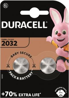 Duracell Lithium-Knopfzelle     D2032-B2 