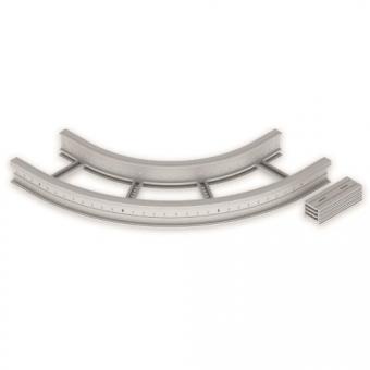  Flachbogen 90  halogenfrei grau 135x400 