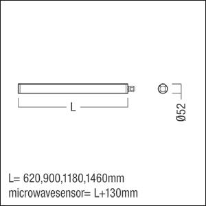 Zumtobel TLX S 3800-840 O SL XL 42187725 