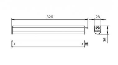 Philips 830 warm   BN021C LED5S/830 L300 