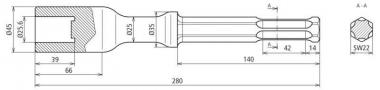 Dehn 648031   HE RE 25 TES VH HI STBLANK 