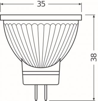 LEDV LED Reflektor 2,8-20W/927 dimmbar 