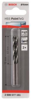 Bosch HSS-Spiralbohrer PointTeQ 