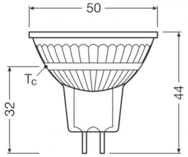 LEDV LED Reflektor 2,1-20W/827 