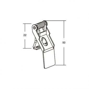 Brumberg Einbaufeder 4er Set    00532900 