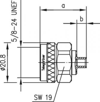 TEGA N-Kabelstecker Löt G9     100023910 