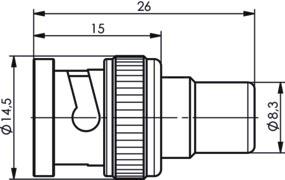 TG Adapter BNC-Stecker       J01008B0839 