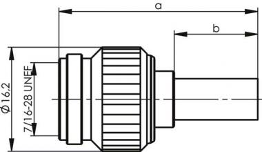 TEGA TNC-Kabelstecker        J01010A0039 