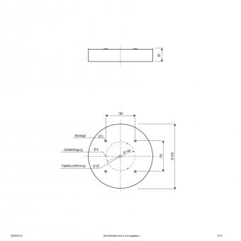 EVN LED Deckenanbau-rund-ws-   DDD400125 