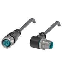 PF Extension cable  V1-G-BK2M-PUR-U-V1-W 