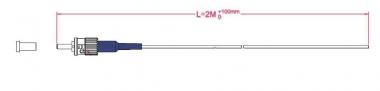 EFB Faserpigtail ST 50/125 12er O3304.2 